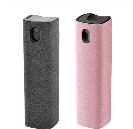 2 In 1 Phone Computer Screen Cleaner Kit For Screen, Dust Removal Microfiber Cloth Set Included