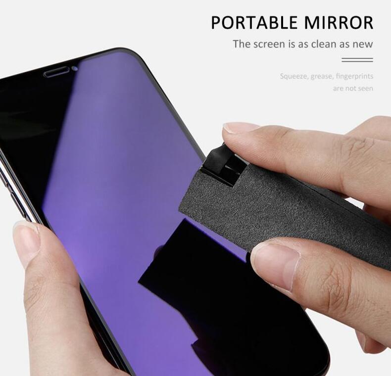 2 In 1 Phone Computer Screen Cleaner Kit For Screen, Dust Removal Microfiber Cloth Set Included
