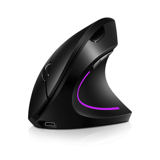 RGB Wireless Ergonomic Mouse 100 Hour Battery life