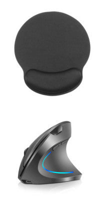 RGB Wireless Ergonomic Mouse 100 Hour Battery life