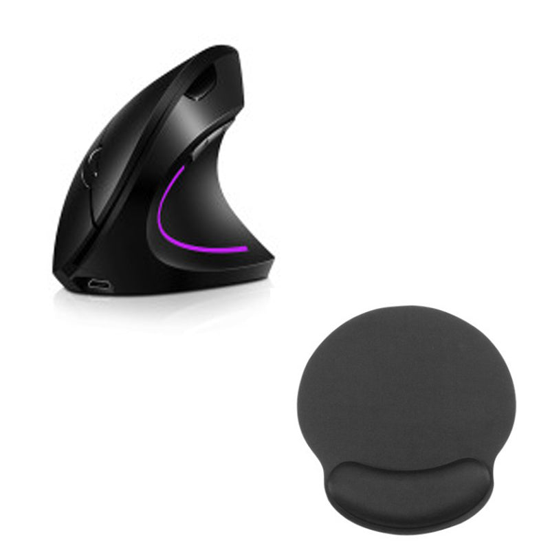 RGB Wireless Ergonomic Mouse 100 Hour Battery life
