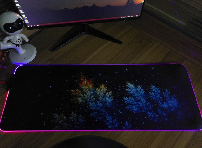 RGB Mouse Pad With Customizable LEDS