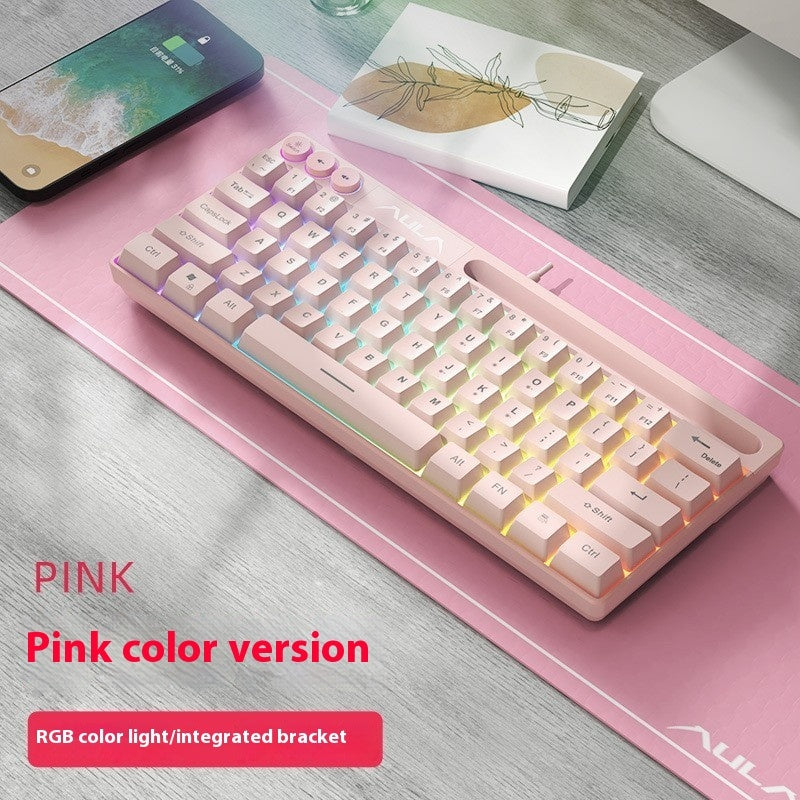 Wired RGB 60% Gaming Keyboard