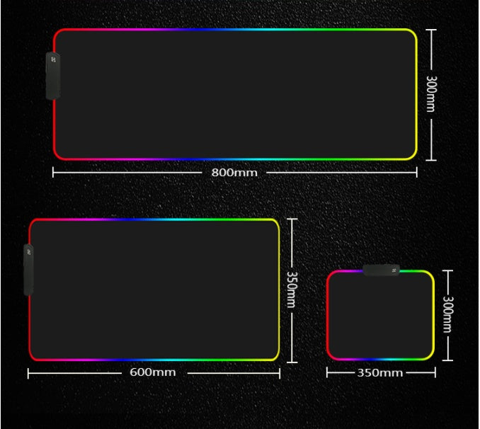 RGB Mouse Pad With Customizable LEDS