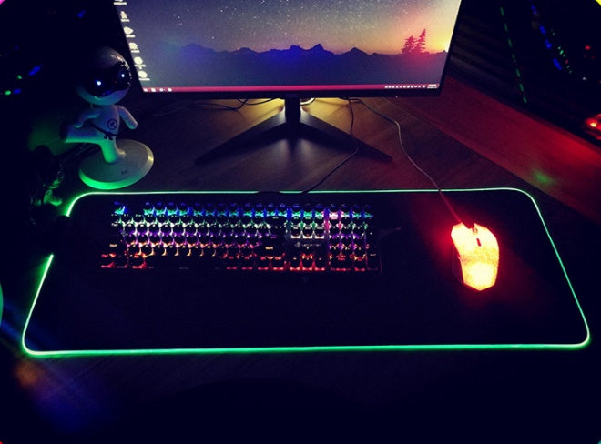 RGB Mouse Pad With Customizable LEDS
