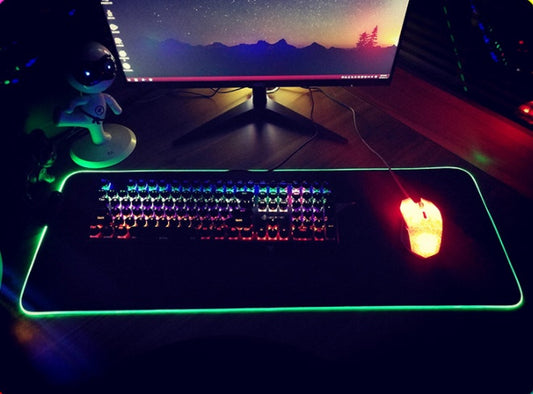 RGB Mouse Pad With Customizable LEDS