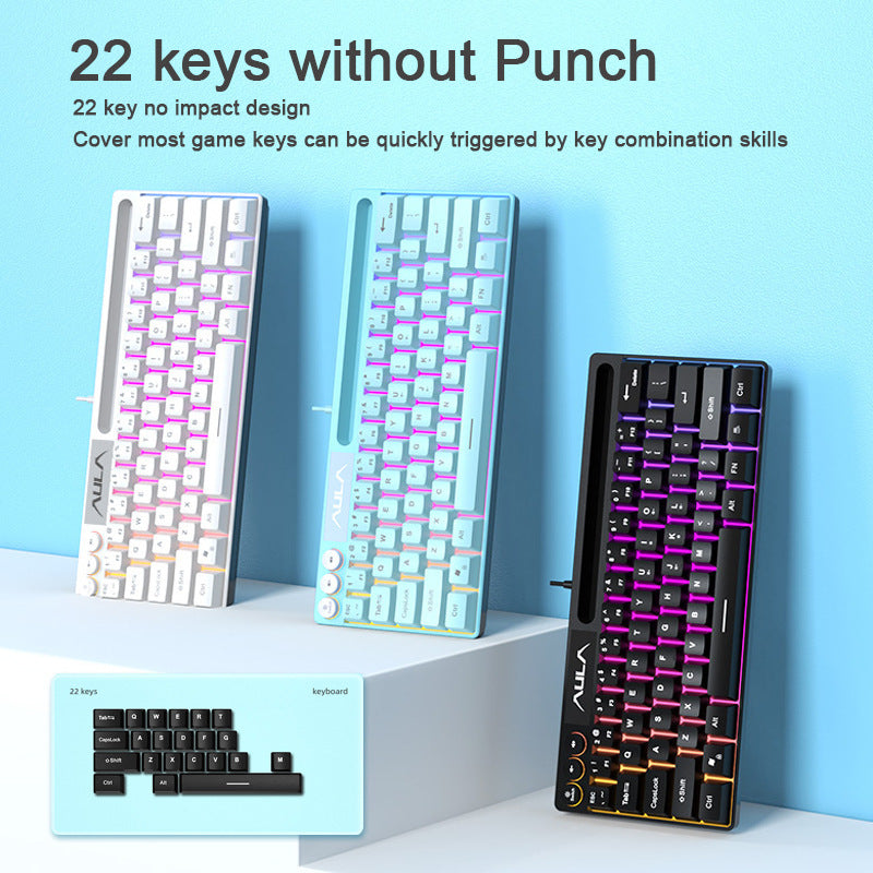Wired RGB 60% Gaming Keyboard